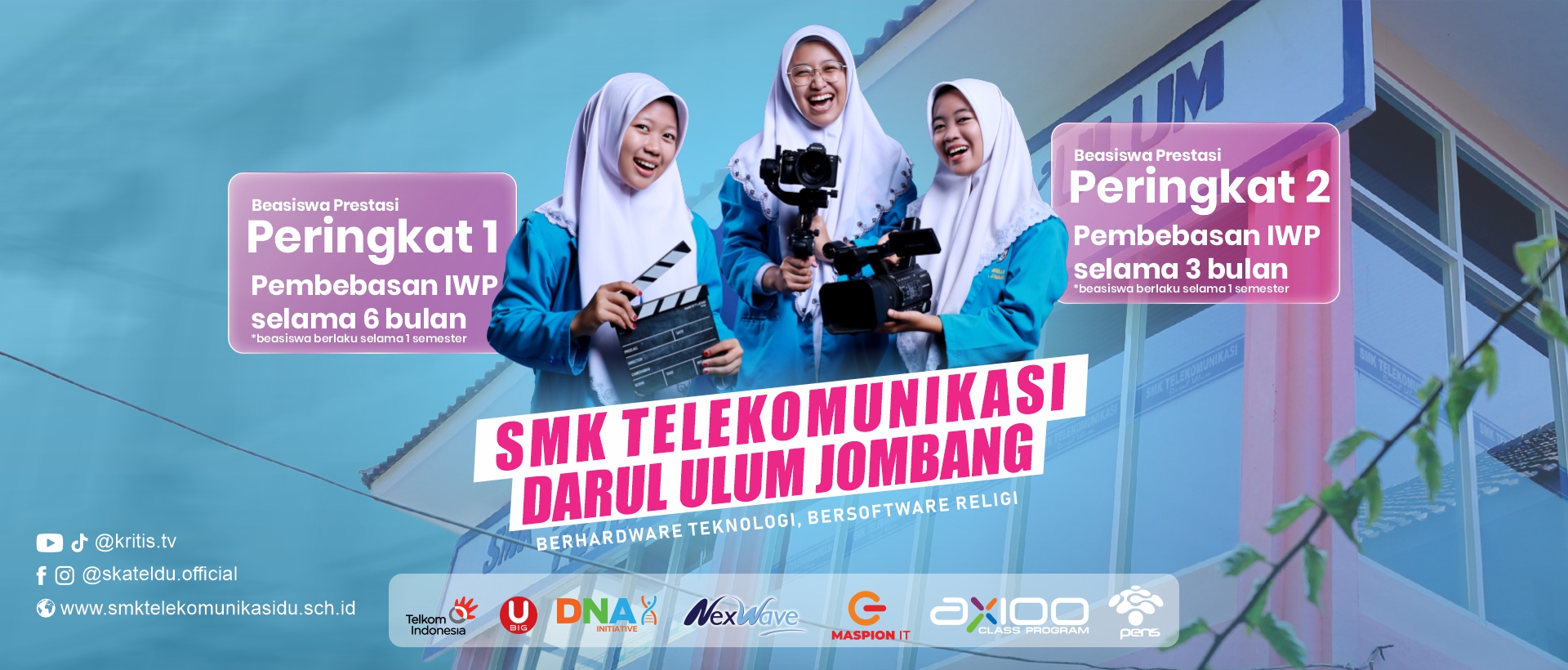 SMK Telekomunikasi Darul Ulum Jombang Banner