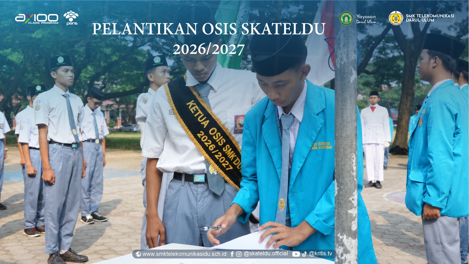 Pelantikan Ketua OSIS Skateldu Periode 2026/2027